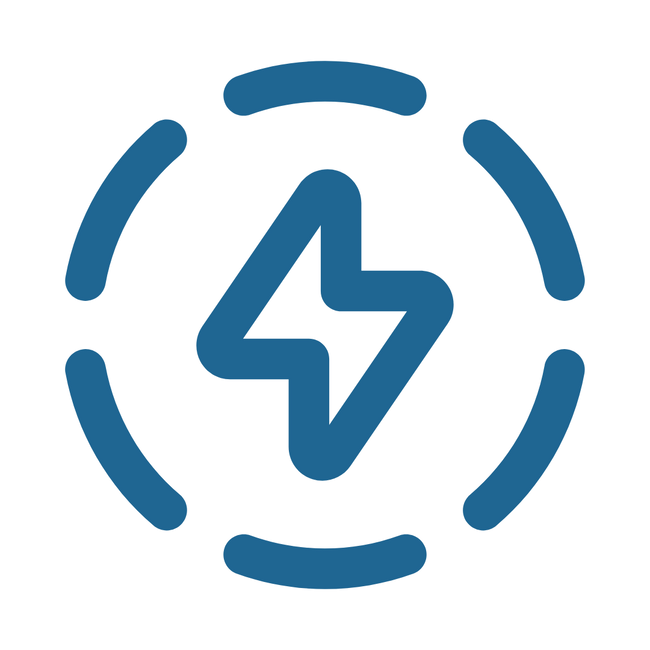 Clean energy icon