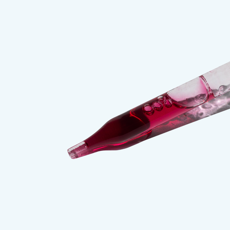 Neupril red liquid dropper