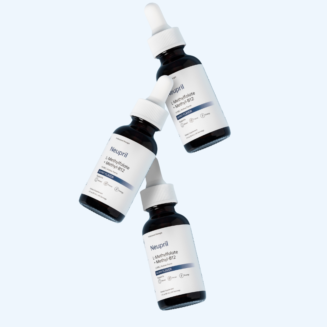Neupril liquid supplement bundle bottles